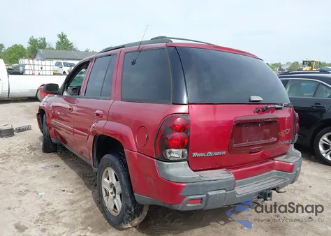 2002 Chevrolet Trailblazer Ltz из США, поврежденный, VIN 1GNDT13S622184578